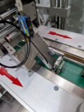 Pago System 214 Etikettiermaschine Tamper Evident Deckellasche
