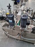 Pago System 221 Etikettiermaschine Tamper Evident Seitenlaschen