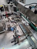 Pago System 221 Etikettiermaschine Tamper Evident Seitenlaschen