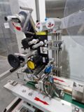 Pago System 214 Etikettiermaschine Tamper Evident Deckellasche