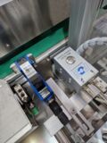 Pago System 214 Etikettiermaschine Tamper Evident Deckellasche